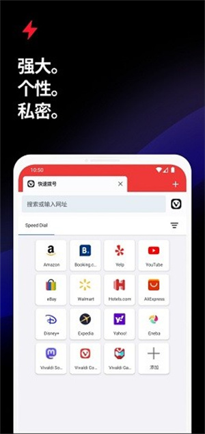 Vivaldi浏览器最新中文版截图2